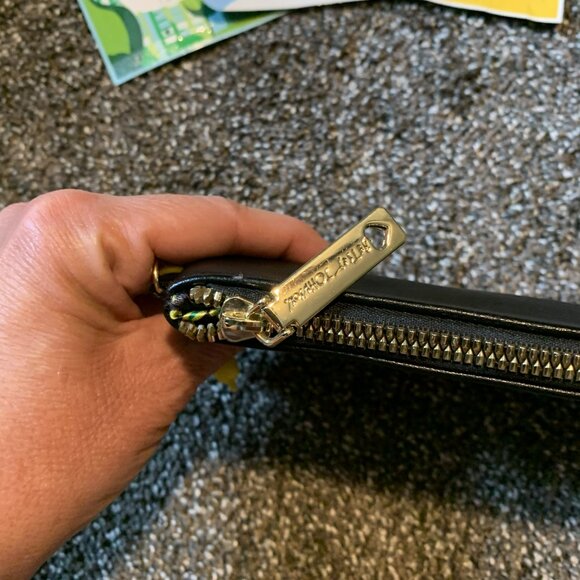 Betsey Johnson zippered clutch w/balloon dog charm & assorted masks - Picture 2 of 5